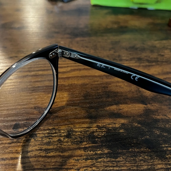 RB Ray Ban 2185-V WAYFARER II Black 52-18-145 Frame Authentic - Picture 5 of 7